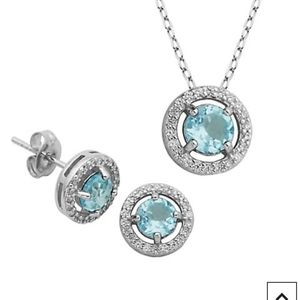 ❣ Sale🤫! Necklace and earrings Rhodium plate